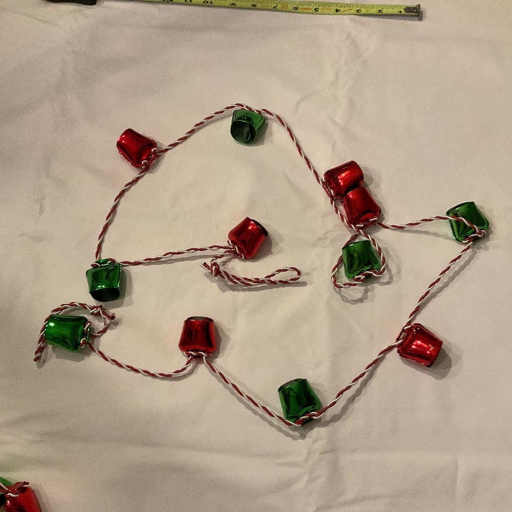 Set of 2 bell garland